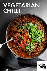 Vegetarian Chilli The Last Food Blog Vegetarian Chilli Vegetariandinners Vegetarian Chili Recipe Vegetarian Chili Crock Pot Chilli Recipe Vegetarian