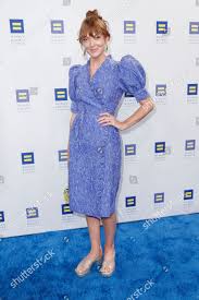 Emily Coutts Attends Human Rights Campaign Editorial Stock Photo