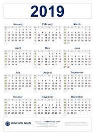 free download 2019 calendar with week numbers kalender