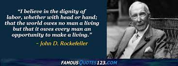 John D Rockefeller Quotes On Money People Men And Motivation