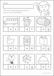 Beginning Sounds Worksheets Homeshealth Info Phonics Kindergarten Free Kindergarten Worksheets School Worksheets
