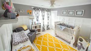 Gray Yellow For A Gender Neutral Nursery Yellow Baby Room Grey Baby Room Yellow Nursery