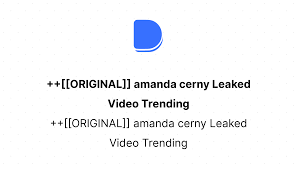 ORIGINAL]] amanda cerny Leaked Video Trending | Devfolio