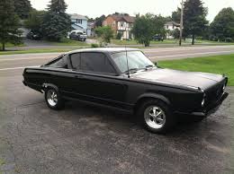 Image result for Black 1966 Barracuda