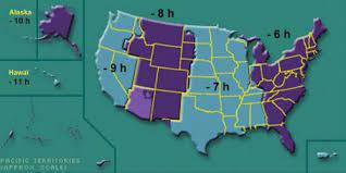 Et à cause de l'excitation d'avant le départ, les gens ont une fâcheuse tendance à négliger le décalage horaire. Decalage Horaire Aux Etats Unis Entre 6 Et 11h Vivatours
