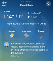 Temperatures close to normal with light or moderate winds. This Weather Forecast In Wellington Today Rugbyunion