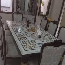 Get decorating tips and diy ideas from hgtv pros to help design your perfect dining room. For Dining Table Top Design Italian Marble Inley Dining Table Tops Shape Rectangular Rs 4500 Square Feet Id 21356477230