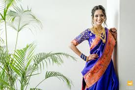 Lovely Nauvari Sarees On Maharashtrian Brides That We Loved Wedmegood This method has a really. nauvari sarees on maharashtrian brides
