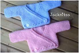 Adorable, fast and fun crochet octopus pattern. Preemie Crossover Cardigan Knitting Pattern By Jacqueline Gibb