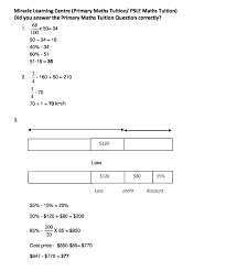 Below is a list of question words and example sentences Psle Maths Tuition Psle Maths Sample Questions Mlc