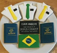 Lds Missionary Cookies Called To Serve Brazil Mission Missionary Lds Cookie Decorating Missionary