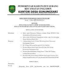 Sebelum saya memberkan contoh sk keuchiekyang dapat anda download dibagian akhir, sedikit saya gambarkan tata naskah surat keputusan /sk keuchieksesuai. Contoh Surat Keputusan Kepala Desa Tentang Pengangkatan Ketua Rt Contoh Surat