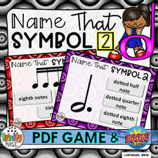 Learn about national 5 music signs and symbols to improve performing skills, style and accuracy. Name That Symbol 2 Notes And Rests Edition Pdf Game Boom Digital Task Cards