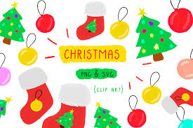 Download Christmas Clip Art Holidays Tree Graphic By Inkclouddesign Creative Fabrica SVG Cut Files
