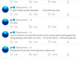 Why didn't kanye tweet the name of his own album? Kanye West Shares Cryptic Tweets Hinting At Trouble In Marriage With Kim Kardashian Says She Was Trying To Fly To Wyoming With A Doctor To Lock Me Up Times Of India