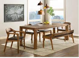 Here, you can find stylish this extendable dining table set makes a striking first impression with its bold proportions and crisp add this 6 piece drop leaf solid wood dining set to your living or dining room. Mercury Row Franke 6 Piece Drop Leaf Acacia Solid Wood Dining Set Reviews Wayfair
