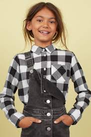 cotton flannel shirt black white checked kids h m us cotton flannel shirts cotton flannel black shirt