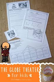 Introduce Students To Shakespeare S Globe Theater Then Have Them Complete A Worksheet Write Fun Fac Novel Study Activities Globe Theater Christian Activities
