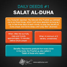 Pray Salat Al Duha A Recommended Sunnah It S Simple Takes Just 5 Mins Highly Rewarding Act From Today Pray Everyday Prayers Asr Prayer