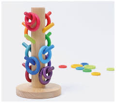 Descripción un organizador gráfico es una representación visual de conocimientos que presenta información rescatando aspectos importantes de un concepto o. Grimm S Juego De Encaje Y Organizador De Anillas Arcoiris