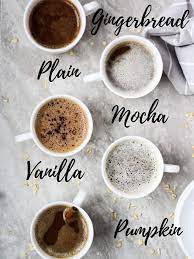 If you're looking for skinny coffee, give skim or 1% a try. How To Make An Oat Milk Latte 5 Ways Keeping The Peas