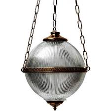 The shade is a brilliant blue swirl glass. Victorian Hanging Ceiling Pendant Light Prismatic Glass Antique Frame