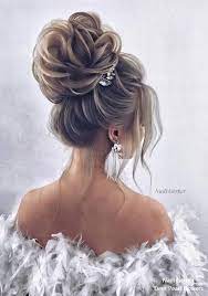 Nadi Gerber Long Coiffures De Mariage Et Updos Pour Poupee Mignonne Polymere Kawaii Coiffure Mariage Cheveux De Mariee Coiffure Soiree