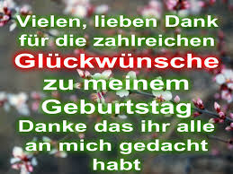 Danke Fur Die Gluckwunsche Zum Geburtstag Facebook