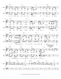 Reckless Love Sheet Music For Voice Download Free In Pdf Or Midi