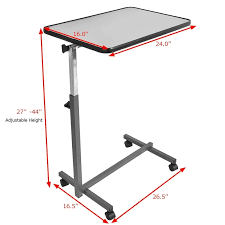 Over Bed Food Tray Small Rolling Computer Table Desks Laptop Table For Bed Height Adjustable Desk For Working Hw49070 Buy At The Price Of 68 78 In Aliexpress In 2020 Adjustable