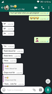 People like to hear a joke, but most of the time they are not interested in a routine unless you are really, really good at telling jokes. What Is The Best Cute Funny Playful Chat Conversation Between Brother And Sister Quora