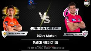 We recommend you to bet on perth scorchers win! Bbl 2020 30th Match Prediction Sydney Sixers Vs Perth Scorchers Sys Vs Ps Dream 11 Youtube
