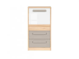 Leicht verständliche montageanleitung und montagematerial im lieferumfang enthalten. Nameck Kommode Schrank In Buche Nachbildung Weiss Glanz Grau 139 95