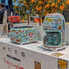 4 piece kitchen appliances package with french door refrigerator, dual fuel range, dishwasher and over the range microwave in stainless steel. Smeg Kitchen Appliances 2019 Dolce Gabbana Collection Decorating Diva Magazine