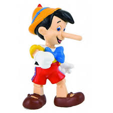 He was created as a wooden puppet but he dreams of becoming a real boy. Pinochio Pinocchio