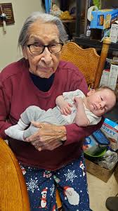 Gertie celebrating my husband's 50th birthday today!