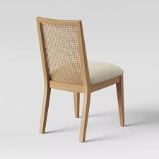 Corella Cane And Wood Dining Chair Opalhouse Dining Chairs Cane Dining Chairs Metal Dining Chairs
