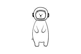 Download Astronaut Polar Bear Svg Cut File By Creative Fabrica Crafts Creative Fabrica