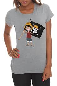 All rights reserved to their owners!!! One Piece Luffy Girls T Shirt Hot Topic Girls Tshirts Shirts Clothes
