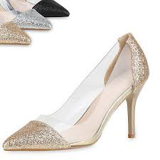Diese praktischen klötzchen können sie auch selber herstellen. Damen Spitze Pumps Stiletto Party High Heels Glitzer Absatzschuhe 899692 Top Eur 15 90 Picclick De