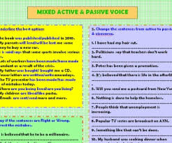 We did not find results for: Mixed Active Passive Voice Worksheet