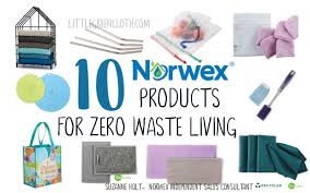 One of the wet mop pads is made from 70% recycled materials. Norwex Products To Help You Live Zero Waste Little Green Cloth