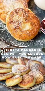 Recette De Crepes A La Ricotta Vous Adorerez Leur Facilite Que La Cuisson Commence In 2020 Ricotta Pancakes Recipes Recipe Using Ricotta Ricotta Pancakes