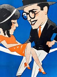 For Heaven's Sake' Original Vintage Movie Poster by Eric Rohman, Swedish,  1926 For Sale at 1stDibs