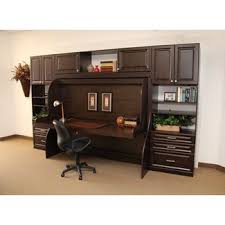 White murphy bed with whiteboards and desk doubles as an office. Murphy Bed With Desk You Ll Love In 2021 Visualhunt