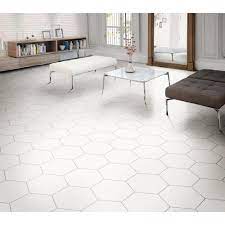 May 08, 2020 · the ocean white marble tile is a 12 x 24 tile that will elevate the look of any interior space. Opal White Hexagon Porcelain Tile In 2021 White Tile Floor White Porcelain Tile Floor Decor