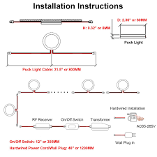 Led aluminum under cabinet light. Aiboo Linkable Under Cabinet Led Lighting 12v Dimmable Puck Lights Wit