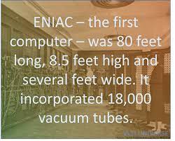 Challenge them to a trivia party! Vlsi Universe Eniac The First Computer