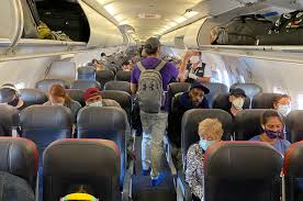 No seat reclining in front of you : American Airlines Full Capacity Flights Flying And Coronavirus