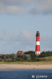 Fototapete Leuchtturm Hornum Sylt Nordsee Pixers Wir Leben Um Zu Verandern